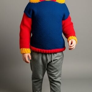 Colorful Knit Sweater